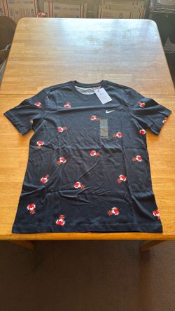 New Nike Tiger Woods Frank AoP Black Shirt Men’s M Medium