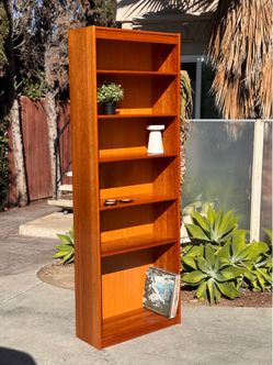Danish Modern Mid Century Vintage Bookcase – Made in Denmark