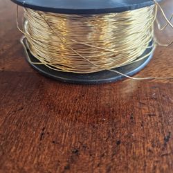 Jeweler's red brass craft wire 