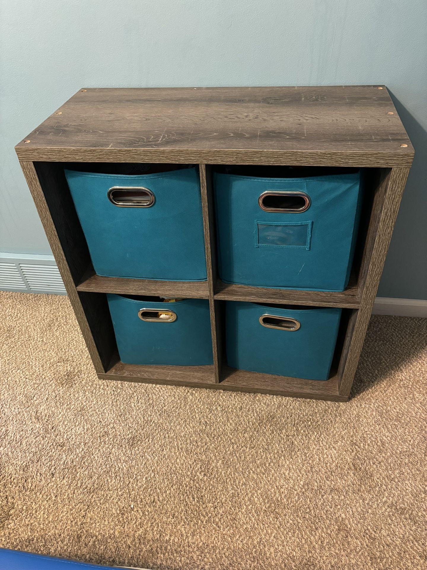Toby-Gray 4 Cube Storage Organizer