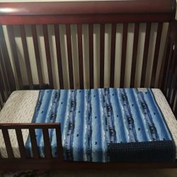 Firm Wooden Baby Crib 
