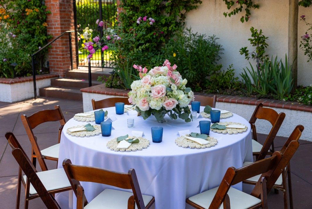 Blue Glasses Wedding Glassware