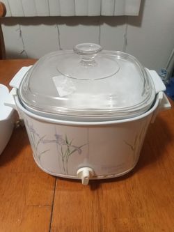 Rare Vintage Corning Ware Crock Pot 