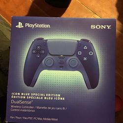 Icõn Blue Edition Ps5 Controller