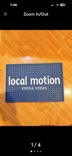 Like New Rubber Pad for Bars or Home Bars-12”x8”