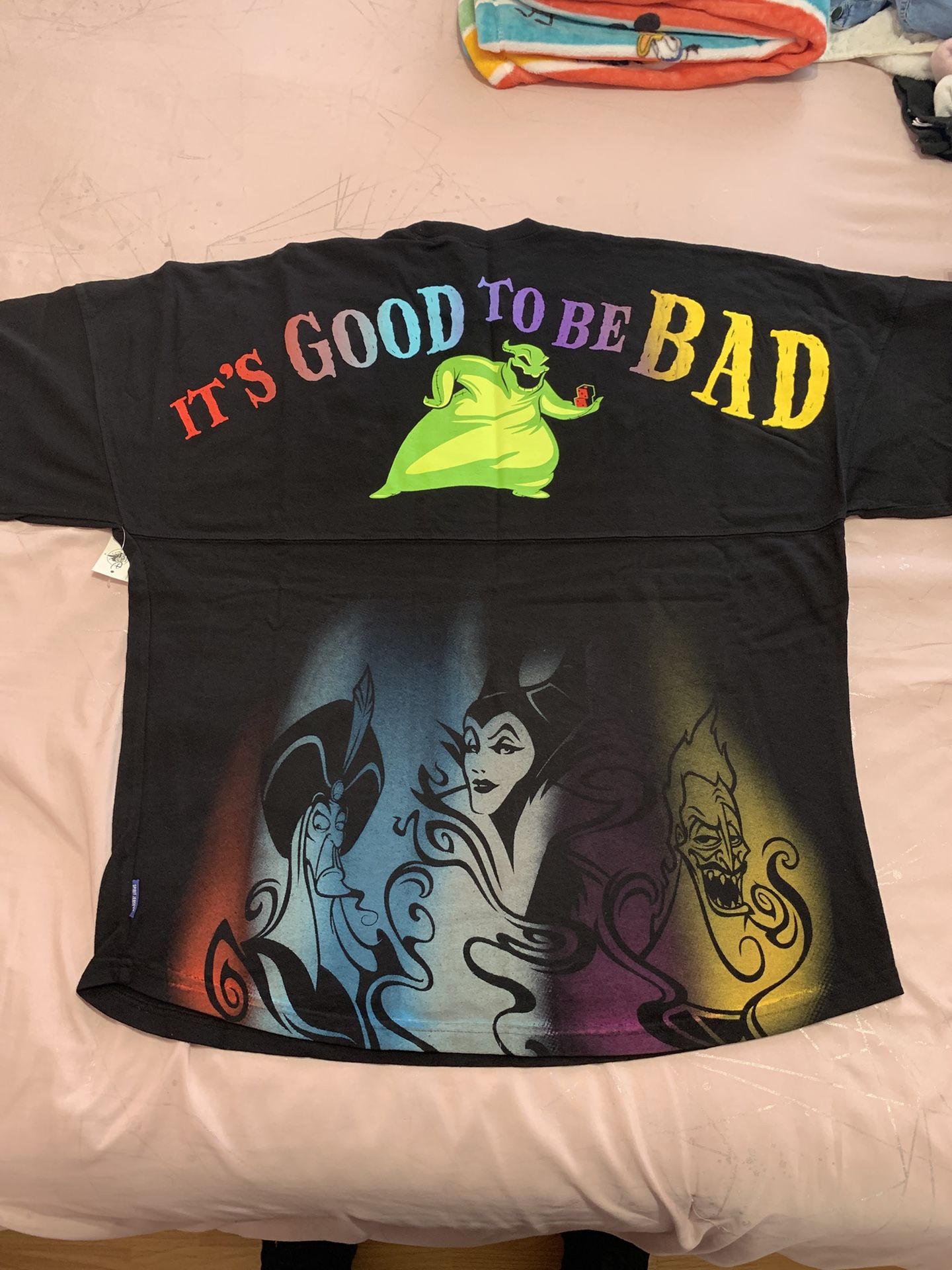Oogie Boogie Bash Spirit Jersey Size L NWT