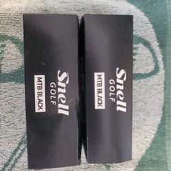 Snell Golf MTB, My Tour Black, Golf Balls. Two  Sleeves