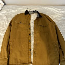 Sherpa Lined Coat Size L