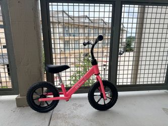 Toddler Balance Bike 12”