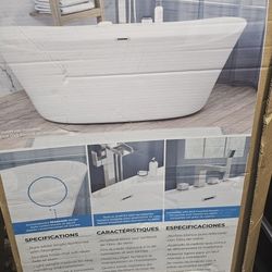 BRAND NEW 60" OVE FREESTANDING TUB