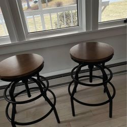 Backless Adjustable Bar Stools
