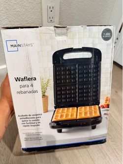 Mainstays 4-Slice Waffle Maker