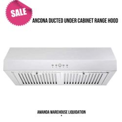 Ancona Ducted Under Cabinet Range Hood 🔥👌🏼🔥