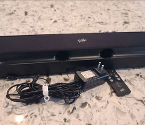 Polk Audio: Model DSB1 - Cinema Sound Bar - Cords & Remote