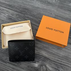 Black Louis V wallet