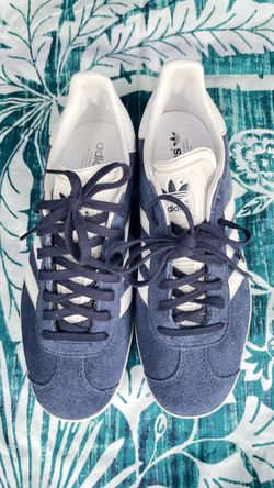 Adidas Gazelle Navy Blue Suede Sneakers
