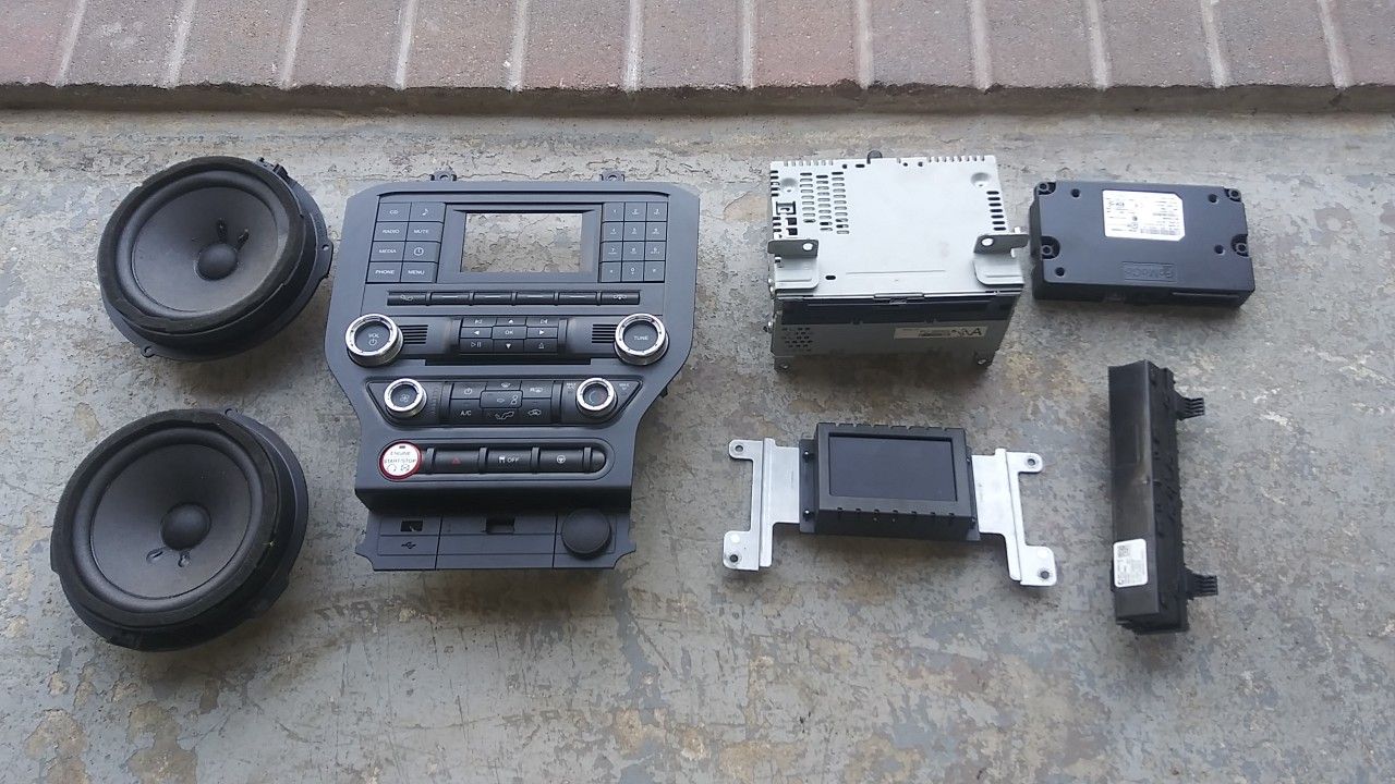 2015 To 2019 Mustang Oem Radio
