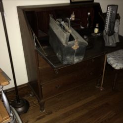 Antique Desk & Chair