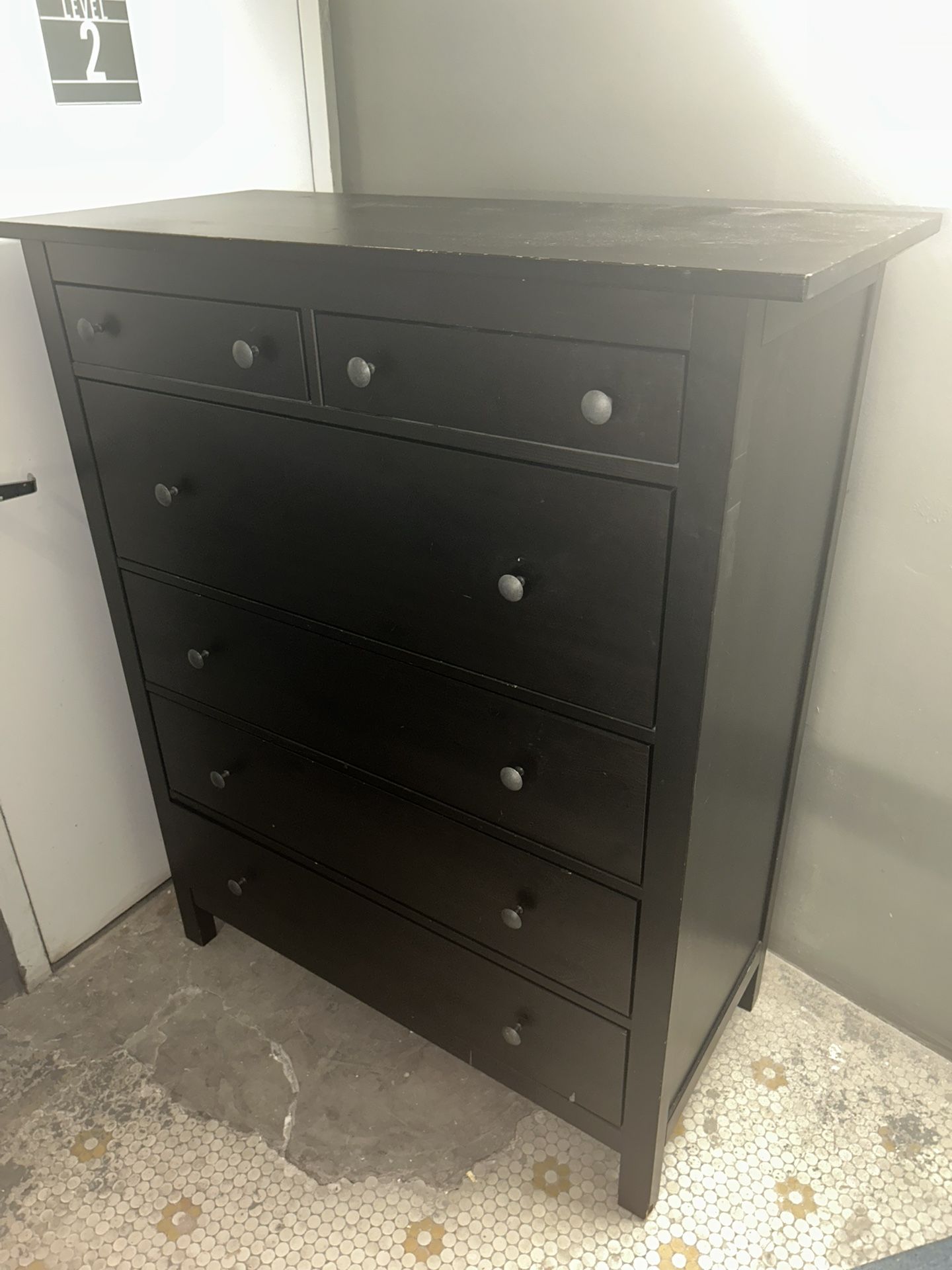 Dark Wood Dresser