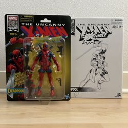 MARVEL LEGENDS DEADPOOL RETRO ACTION FIGURE