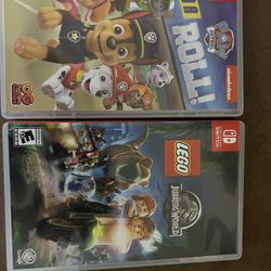 Nintendo Switch Games Paw Patrol And Lego Jurassic World