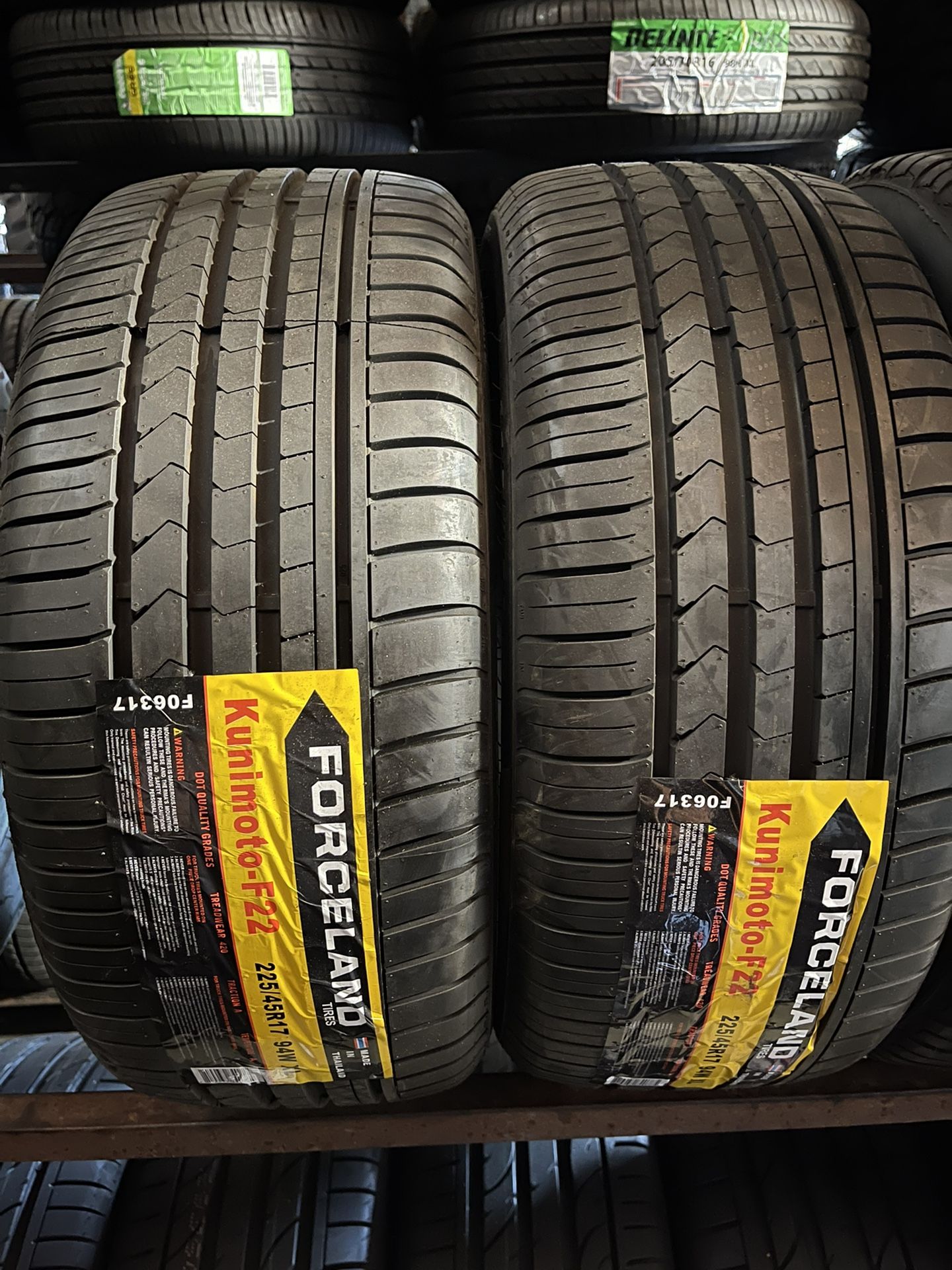 New: Yokohama Advan A052 (225/45/17) Pair - Sleepers Speed Shop