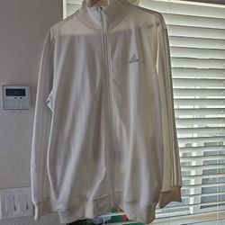 Adidas White Tracksuit M