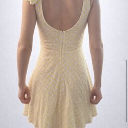 Yellow Color Dress Sizes s 