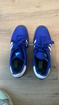 adidas Velosamba Vegan 'Lucid Blue Gum’, size 9