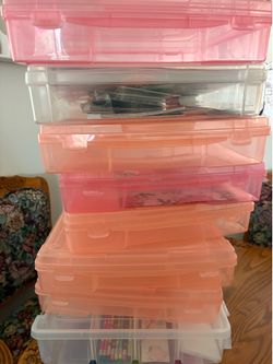 Scrapbooking containers