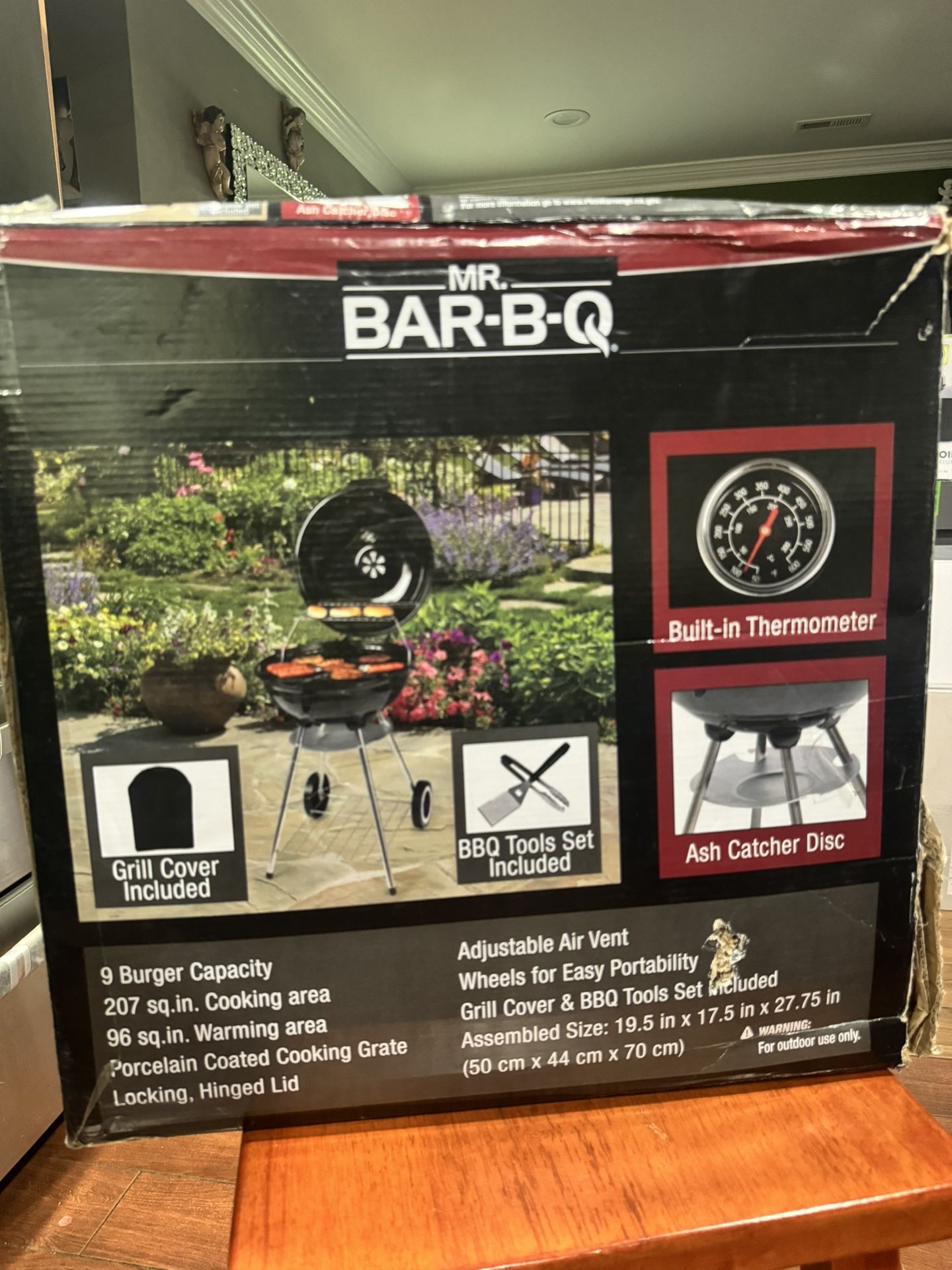 Mr. Bar-B-Q 17” Kettle Grill