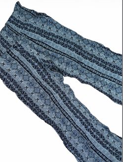 Boho Print Flare Pants