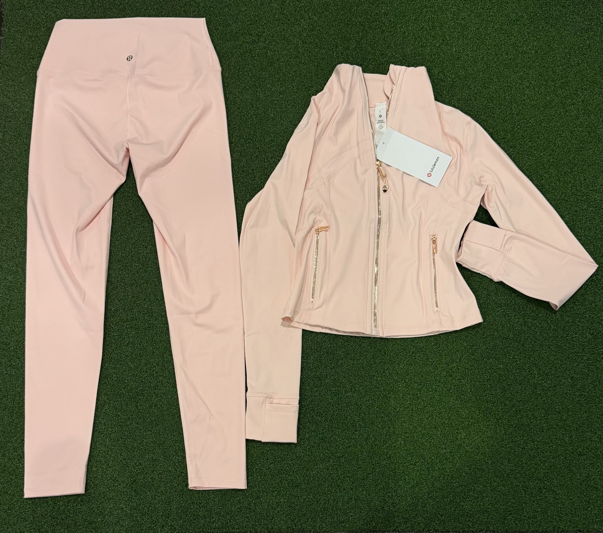 Pink gold Lululemon full Set