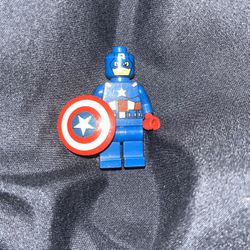 2010 Original Lego Captain America Minifig 