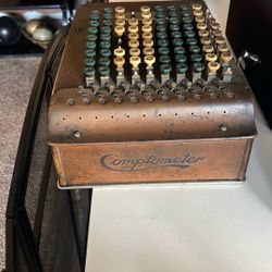 Vintage Felt & Tarrant Comptometer Adding Machine