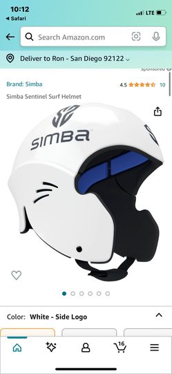 Simba surf helmet - White - Size L SIMBA Sentinel Helmet