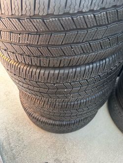 4 tires 265/50r22 Michelin defender LTX dot 2024