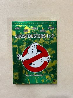 Ghostbusters 1 & 2 Movies Double Feature Gift Set 2-Disc DVD Set & Collector Scrapbook!