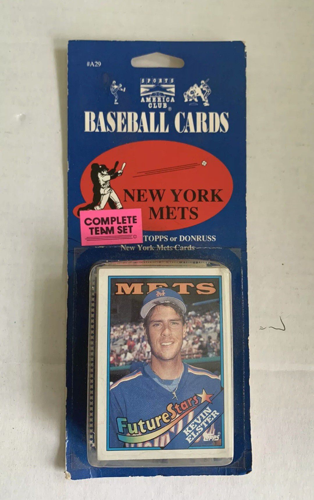 1990 NY Mets Team Set Donruss Topps Vintage Baseball Cards Sports America Club