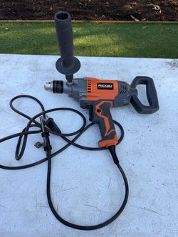 RIDGID 1/2” spade handle mud mixer