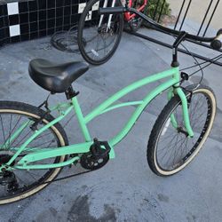 7 speed pure cycle cruiser beach cruiser 26 inch 