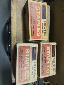 Senco Staples 1/2 And 5/8