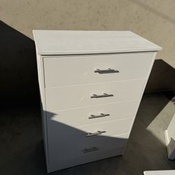 White Dressers, 1 Nightstand, Buy All Or One