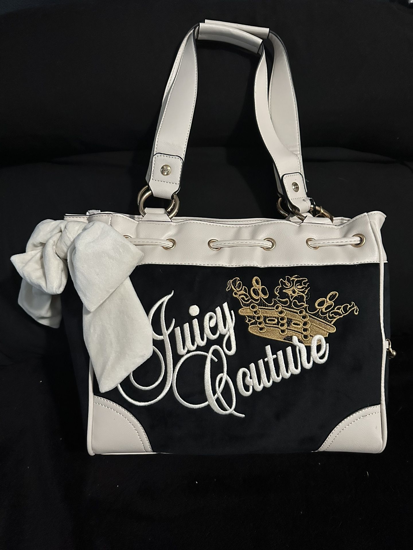 Black And White Key To Juicy Tote Bag Purse