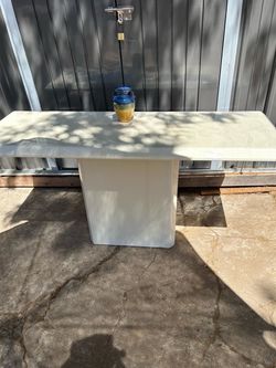 Modern Side Entry Table