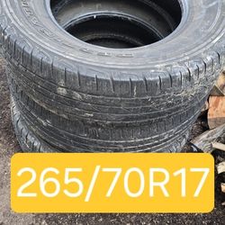 265/70R17 Tires Set Of 3