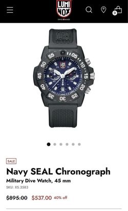 Luminox Navy Seal Wrist Watch for Men (XS.3581)