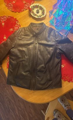Men’s Large Marc New York Leather Jacket