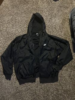 Mens Black Nike Windbreaker 
