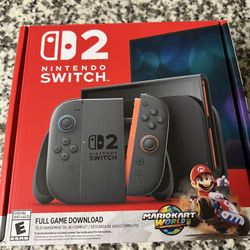Nintendo Switch 2 Mario Kart World Bundle Brand New & sealed
